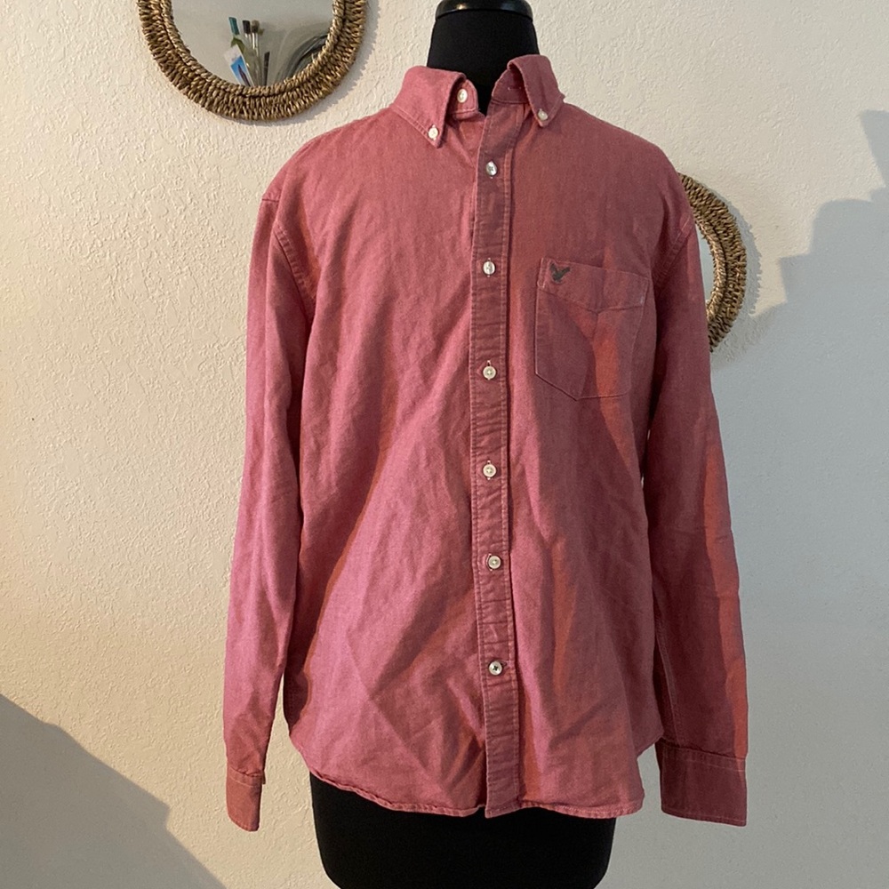 American Eagle Button Down Shirt Men